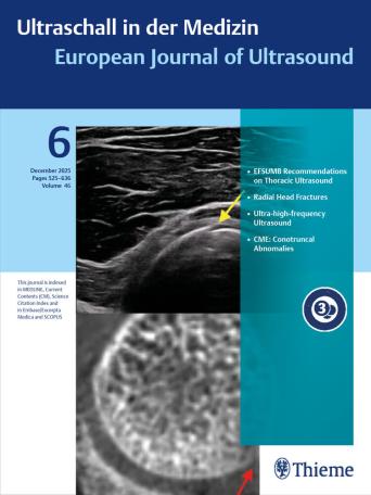 Ultraschall in der Medizin - European Journal of Ultrasound